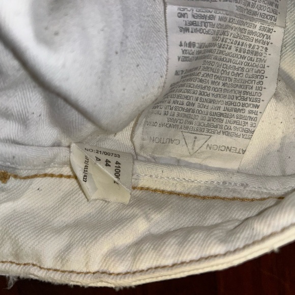 White & Blue Tie Dye Jeans - Picture 8 of 10